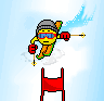 Slalom Skiing